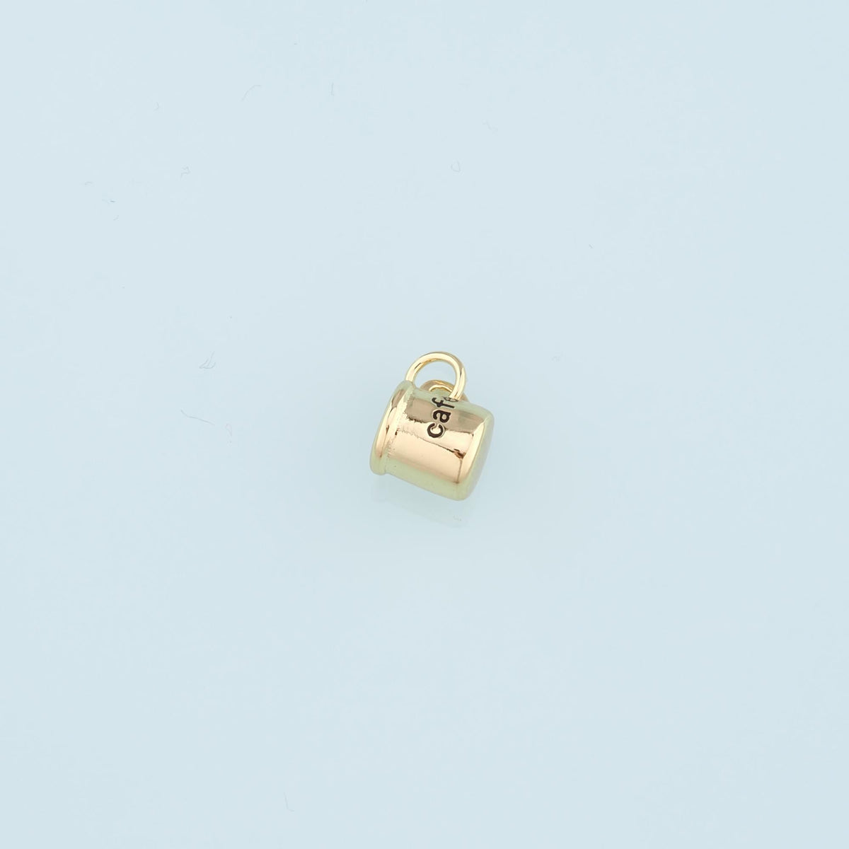 18K Gold Filled Hand Charm Pendant for Jewelry Making