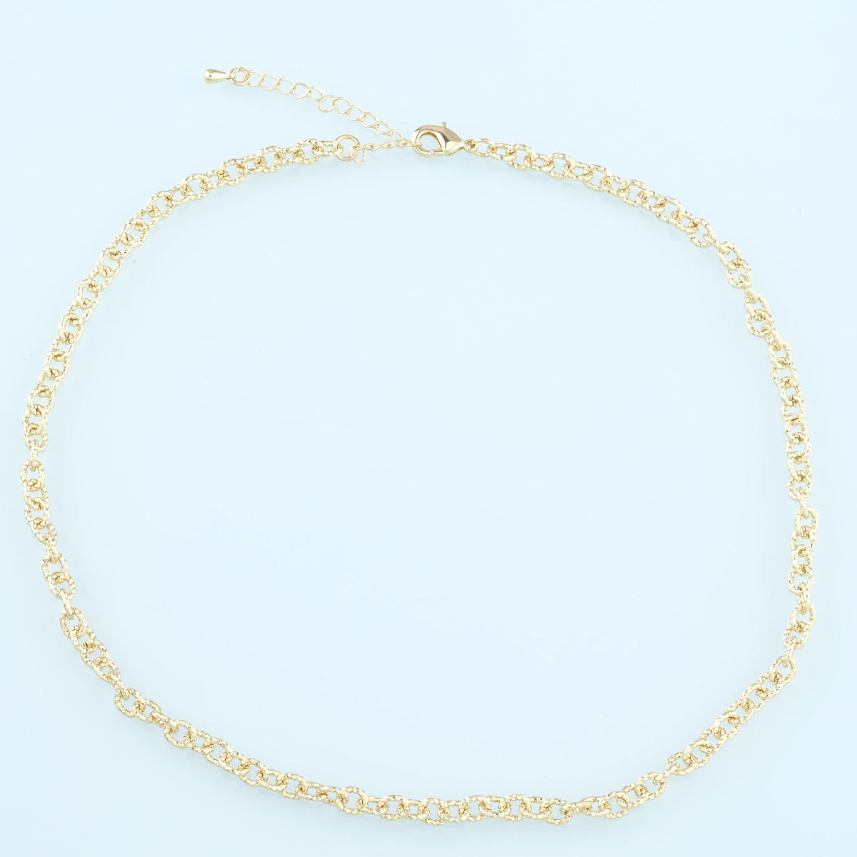 Gold Round Chain,18K Gold Filled Oval for Necklace Bracelet DIY Jewelry Making Supply