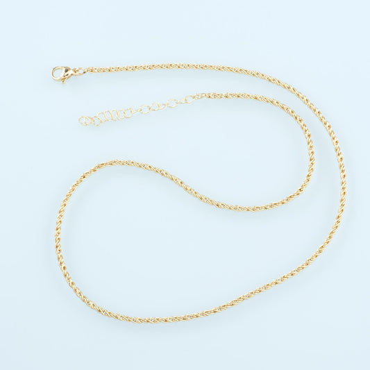 Gold Geometry Chain,18K Gold Filled Oval for Necklace Bracelet DIY Jewelry Making Supply