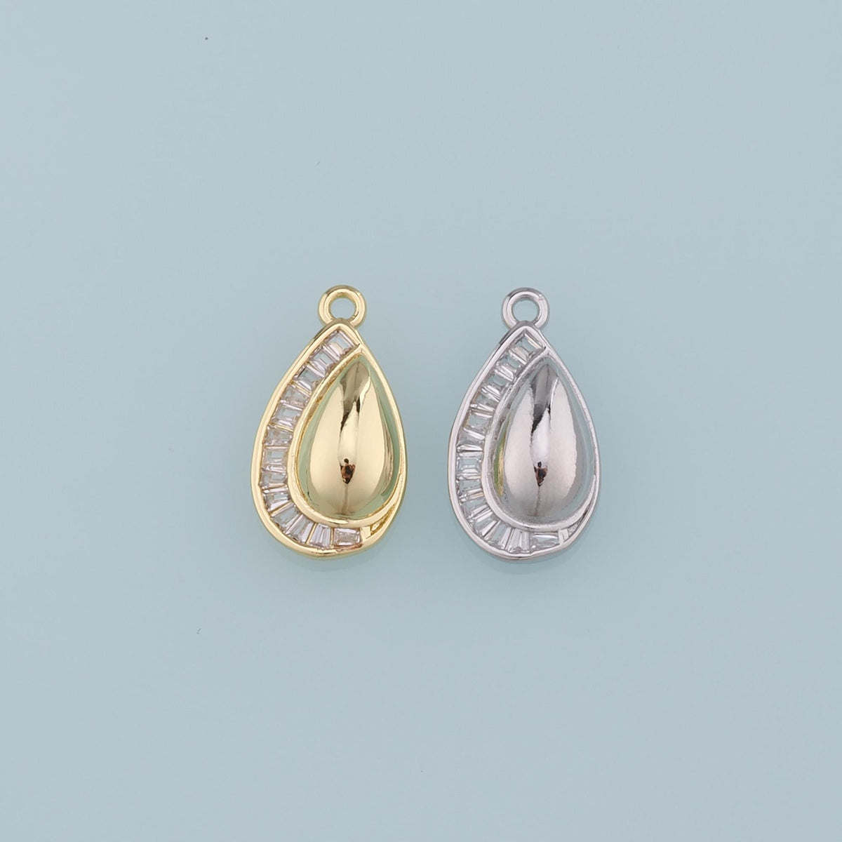 18K Gold Filled Hand Charm Pendant for Jewelry Making