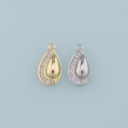 18K Gold Filled Hand Charm Pendant for Jewelry Making