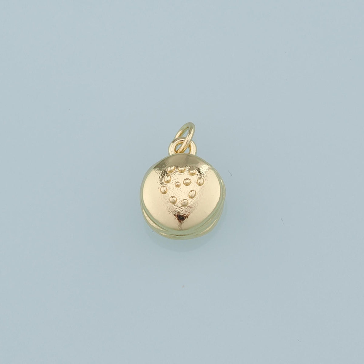 18K Gold Filled Hamburger Pendant,Hamburger Charm Bracelet Necklace for DIY Jewelry Making Supply