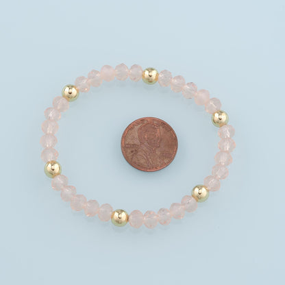 18K Gold Filled Crystal Jewelry Chain for Jewelry Making