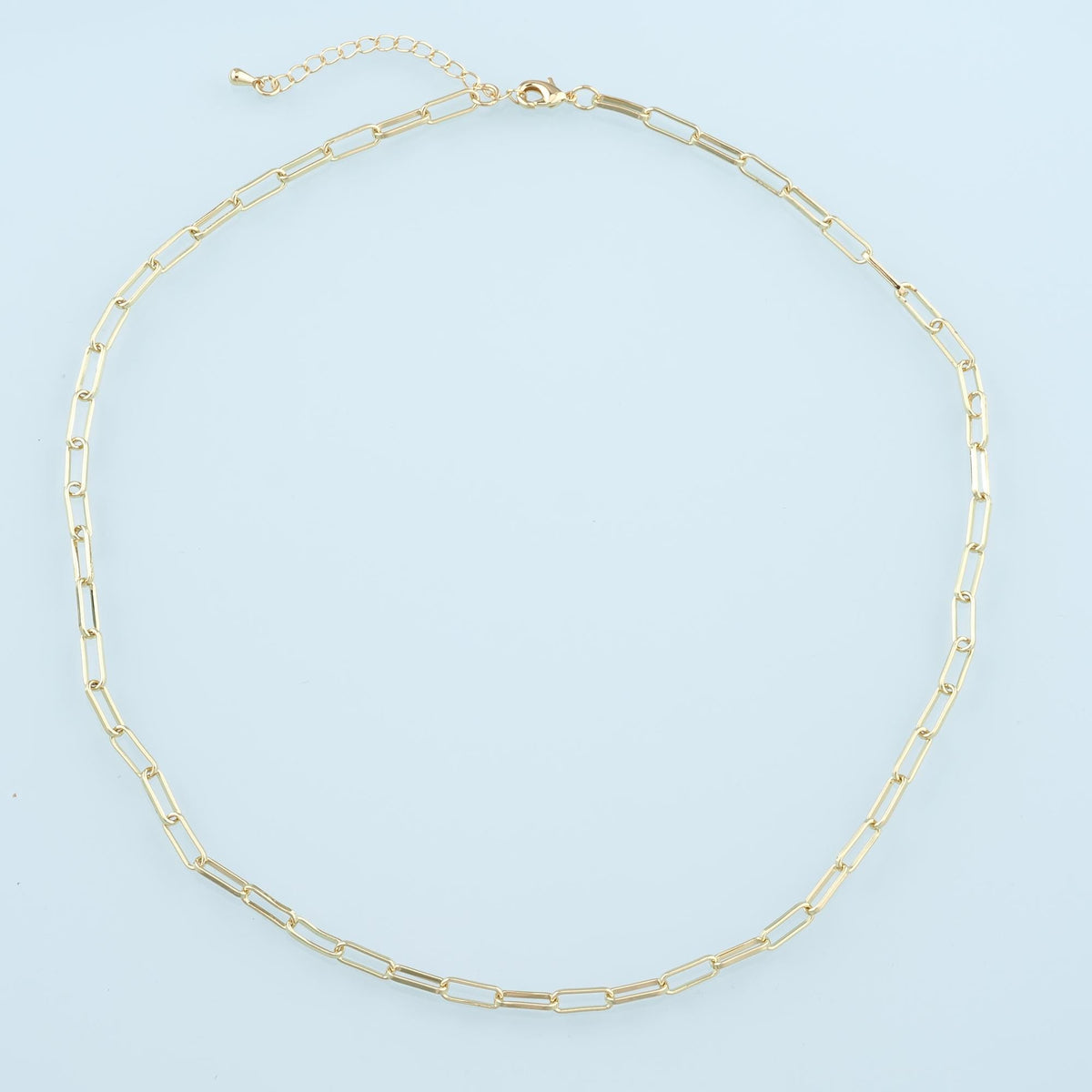 Gold Oval Chain,18K Gold Filled Oval for Necklace Bracelet DIY Jewelry Making Supply