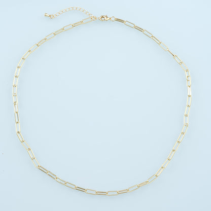 Gold Oval Chain,18K Gold Filled Oval for Necklace Bracelet DIY Jewelry Making Supply