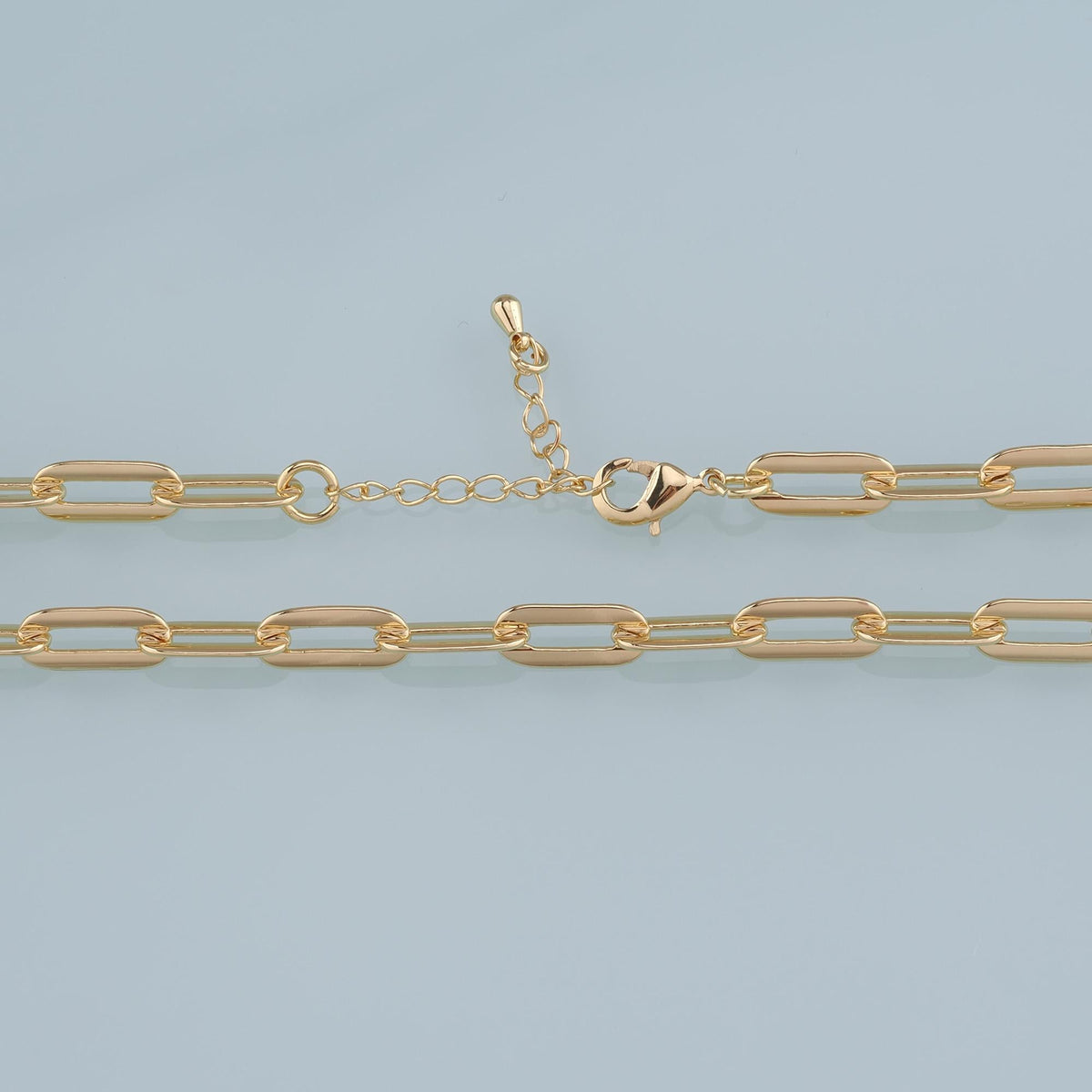 Gold Oval Chain,18K Gold Filled Oval for Necklace Bracelet DIY Jewelry Making Supply