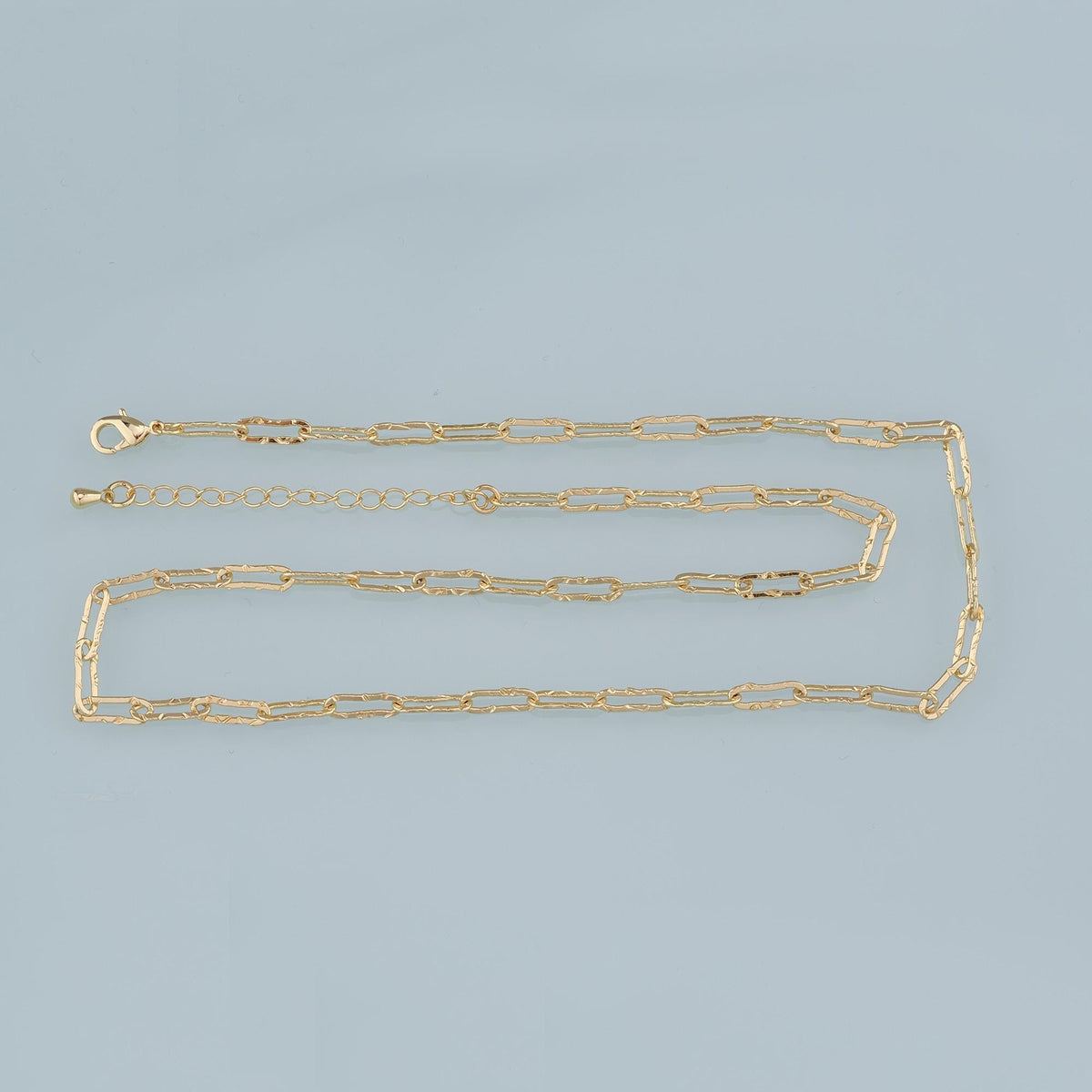 Gold Oval Chain,18K Gold Filled Oval for Necklace Bracelet DIY Jewelry Making Supply