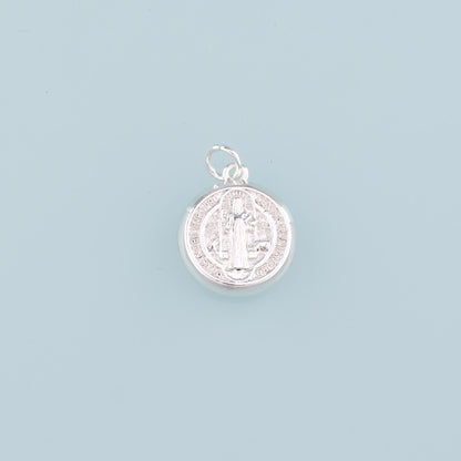 18K Gold Filled Benedict Pendant,Silver Benedict Charm Bracelet Necklace for DIY Jewelry Making Supply