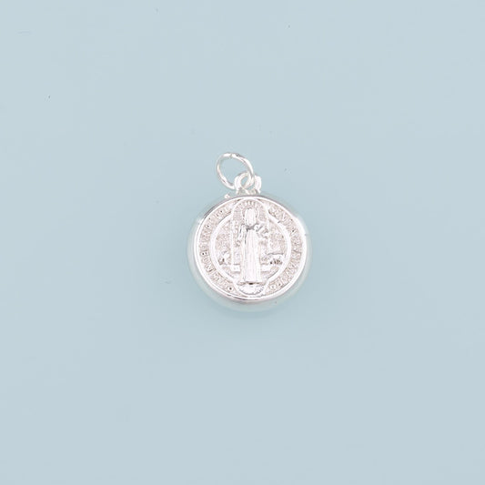 18K Gold Filled Benedict Pendant,Silver Benedict Charm Bracelet Necklace for DIY Jewelry Making Supply