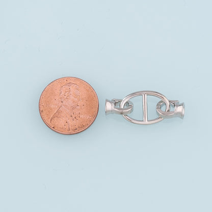 18K Gold Filled Heart Charm Pendant for Jewelry Making