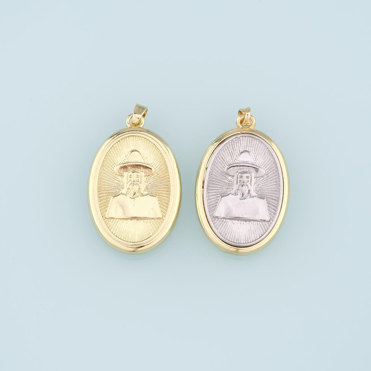 18K Gold Filled Hand Charm Pendant for Jewelry Making