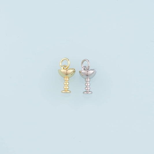 18K Gold Filled Charm Pendant for Jewelry Making