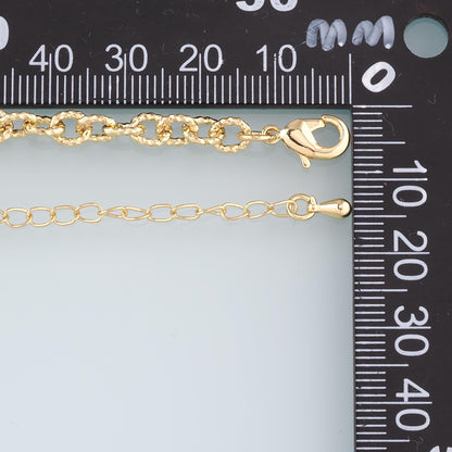 18K Gold Filled Oval Jewelry Chain for Jewelry Making