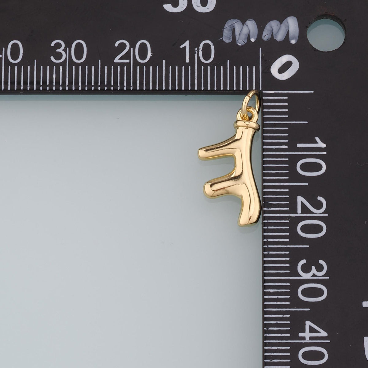 18K Gold Filled Hand Charm Pendant for Jewelry Making