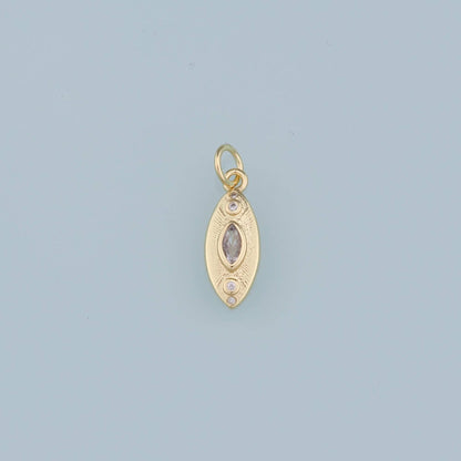 18K Gold Filled Hand Charm Pendant for Jewelry Making