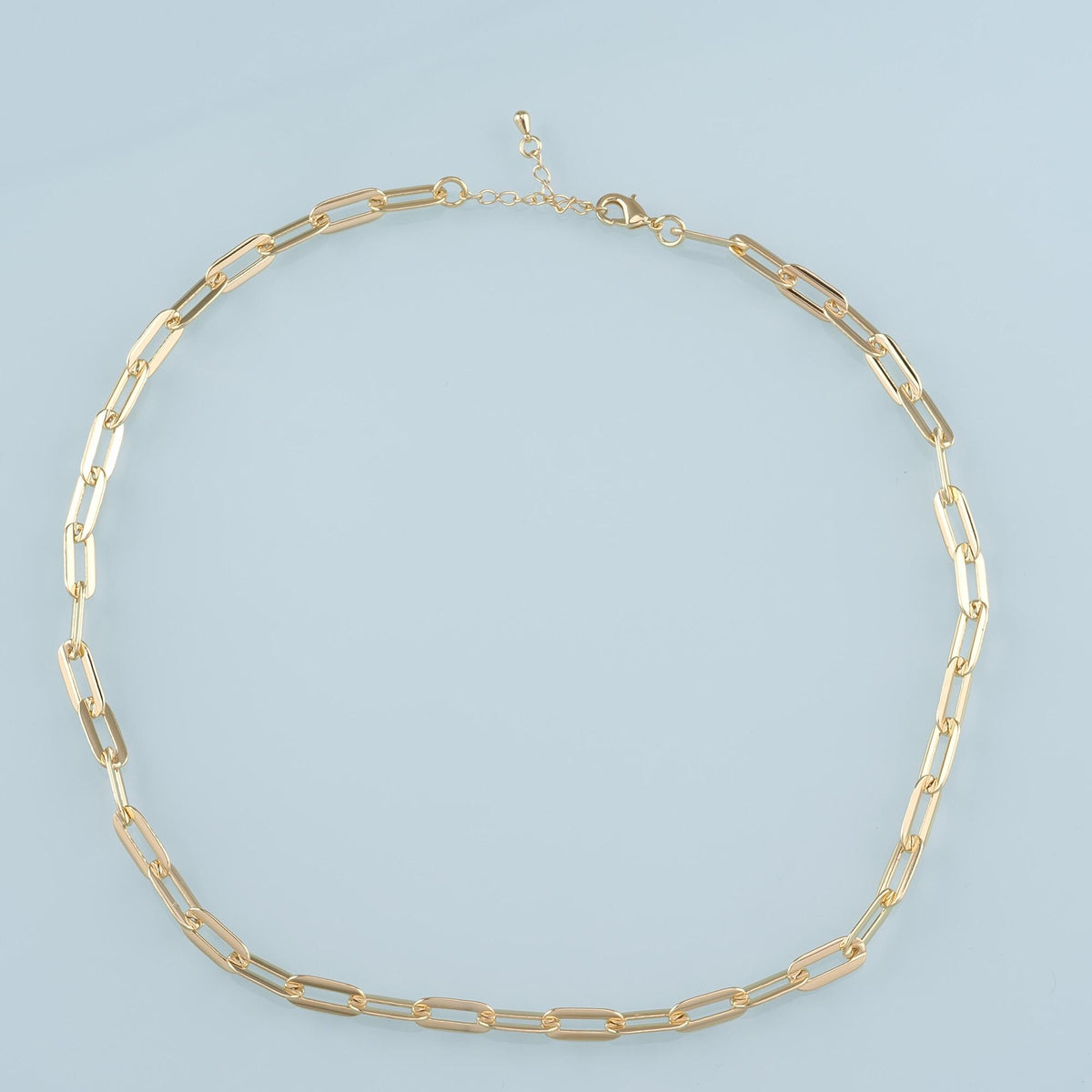 Gold Oval Chain,18K Gold Filled Oval for Necklace Bracelet DIY Jewelry Making Supply