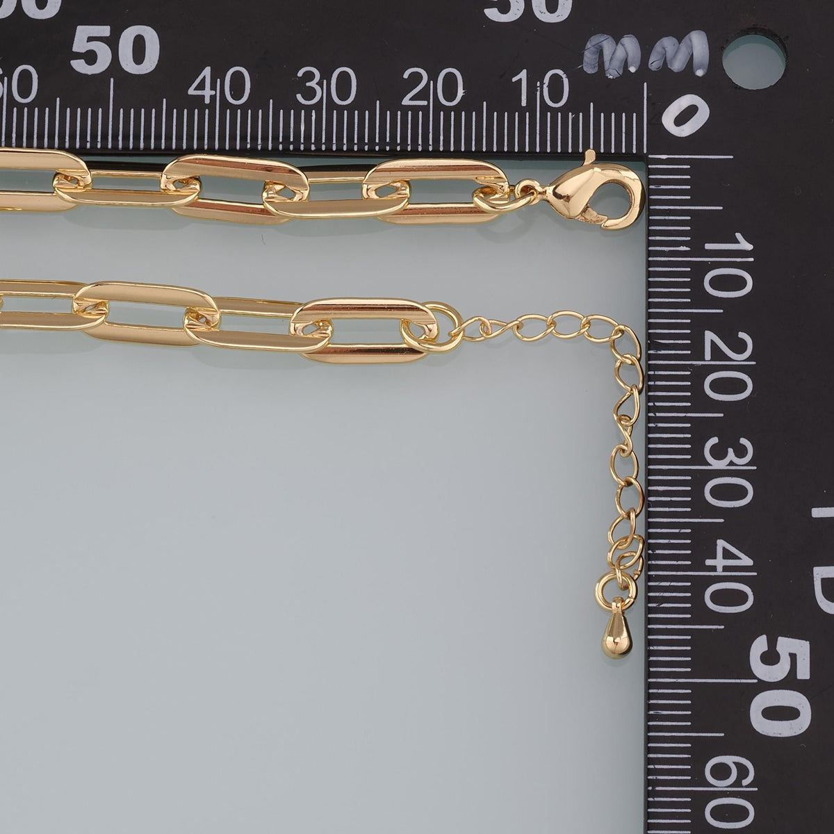 Gold Oval Chain,18K Gold Filled Oval for Necklace Bracelet DIY Jewelry Making Supply