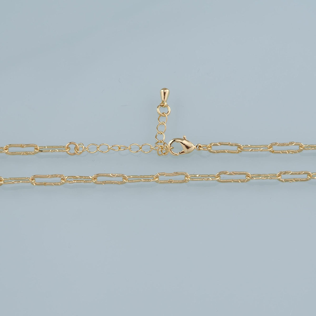 Gold Oval Chain,18K Gold Filled Oval for Necklace Bracelet DIY Jewelry Making Supply