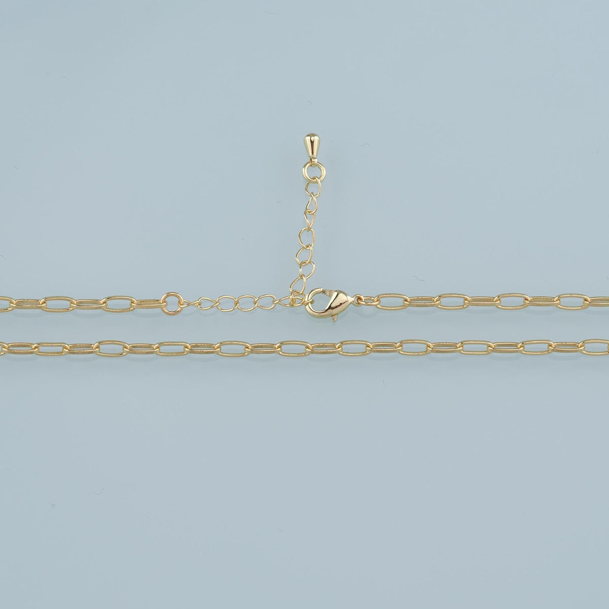 Gold Oval Chain,18K Gold Filled Oval for Necklace Bracelet DIY Jewelry Making Supply