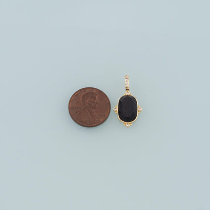 18K Gold Filled Hand Charm Pendant for Jewelry Making