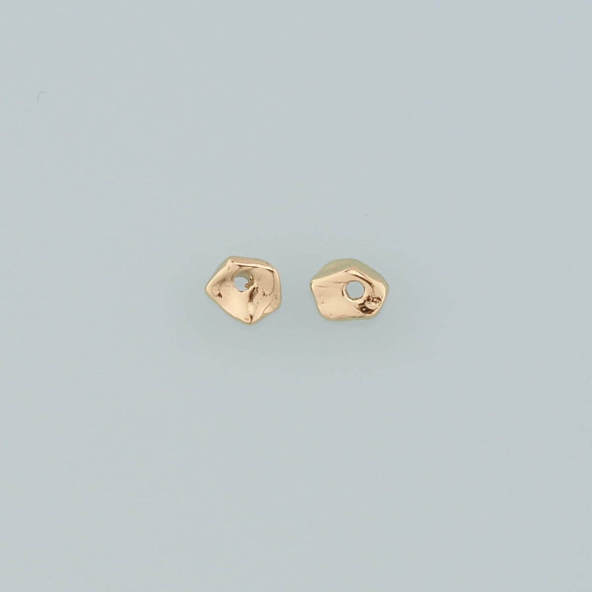 Gold Geometry Beads Charms,18K Gold Filled Geometry spacer beads Bracelet Necklace for DIY Jewelry Making Supply