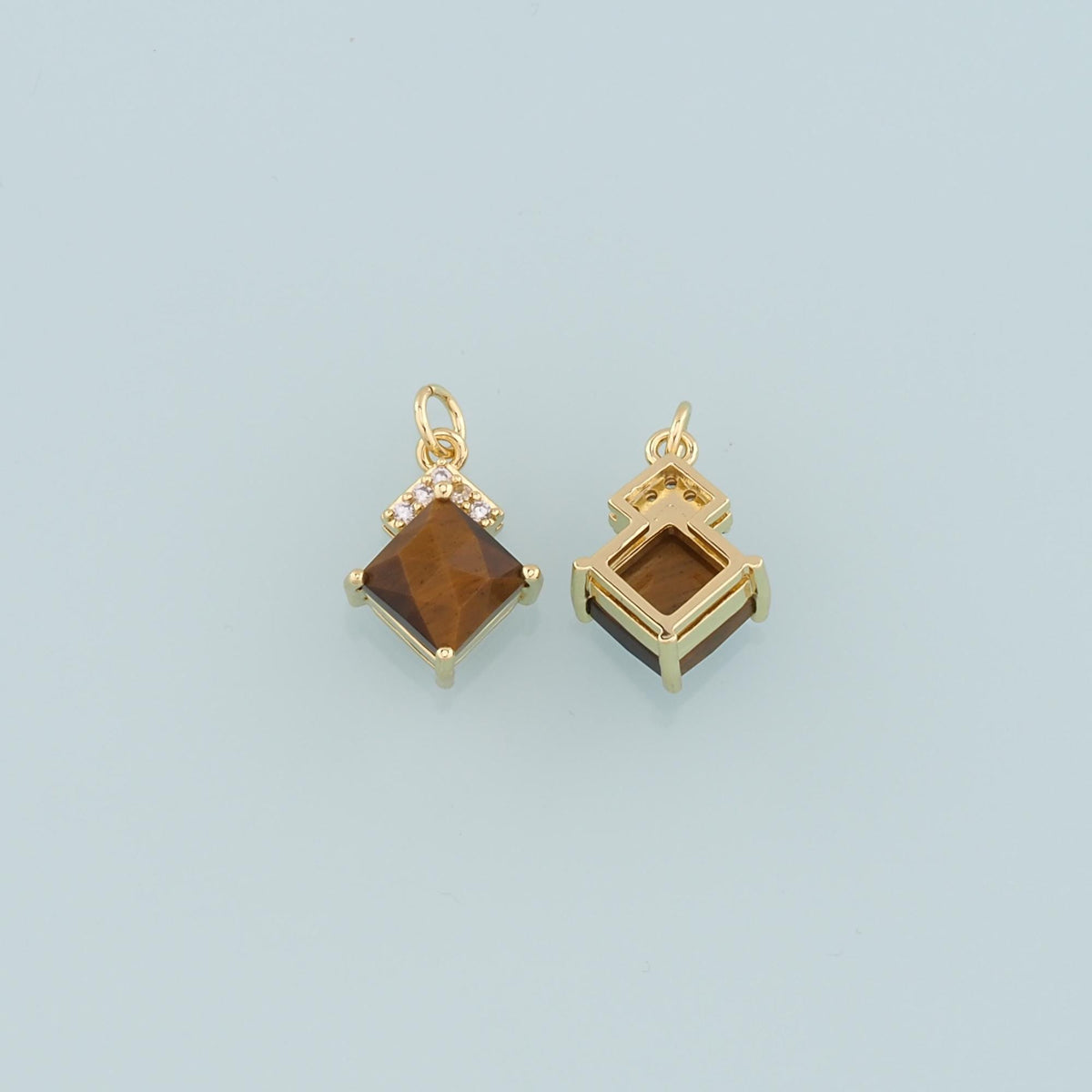 18K Gold Filled Charm Pendant for Jewelry Making