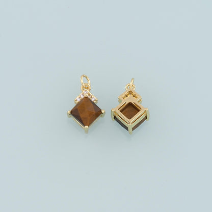 18K Gold Filled Charm Pendant for Jewelry Making