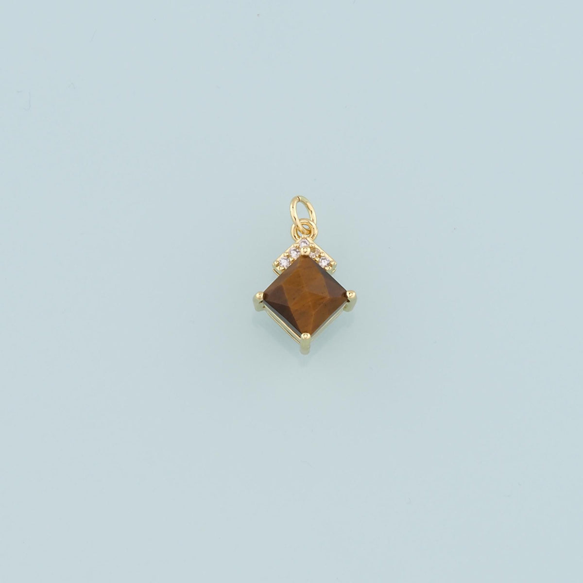 18K Gold Filled Charm Pendant for Jewelry Making