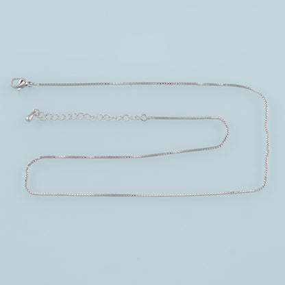 18K Gold Filled Box Chain 2 in for Jewelry Making