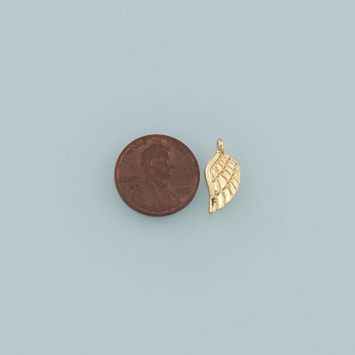 18K Gold Filled Angel Charm Pendant for Jewelry Making