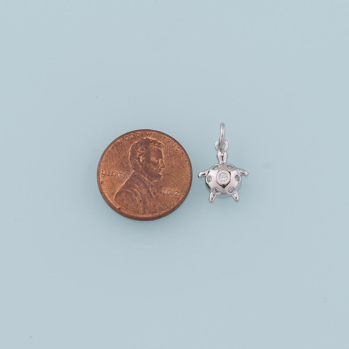 Gold Turtle Charms,18K Gold Filled Turtle Pendant,Turtle Charm Bracelet Necklace for DIY Jewelry Making Supply
