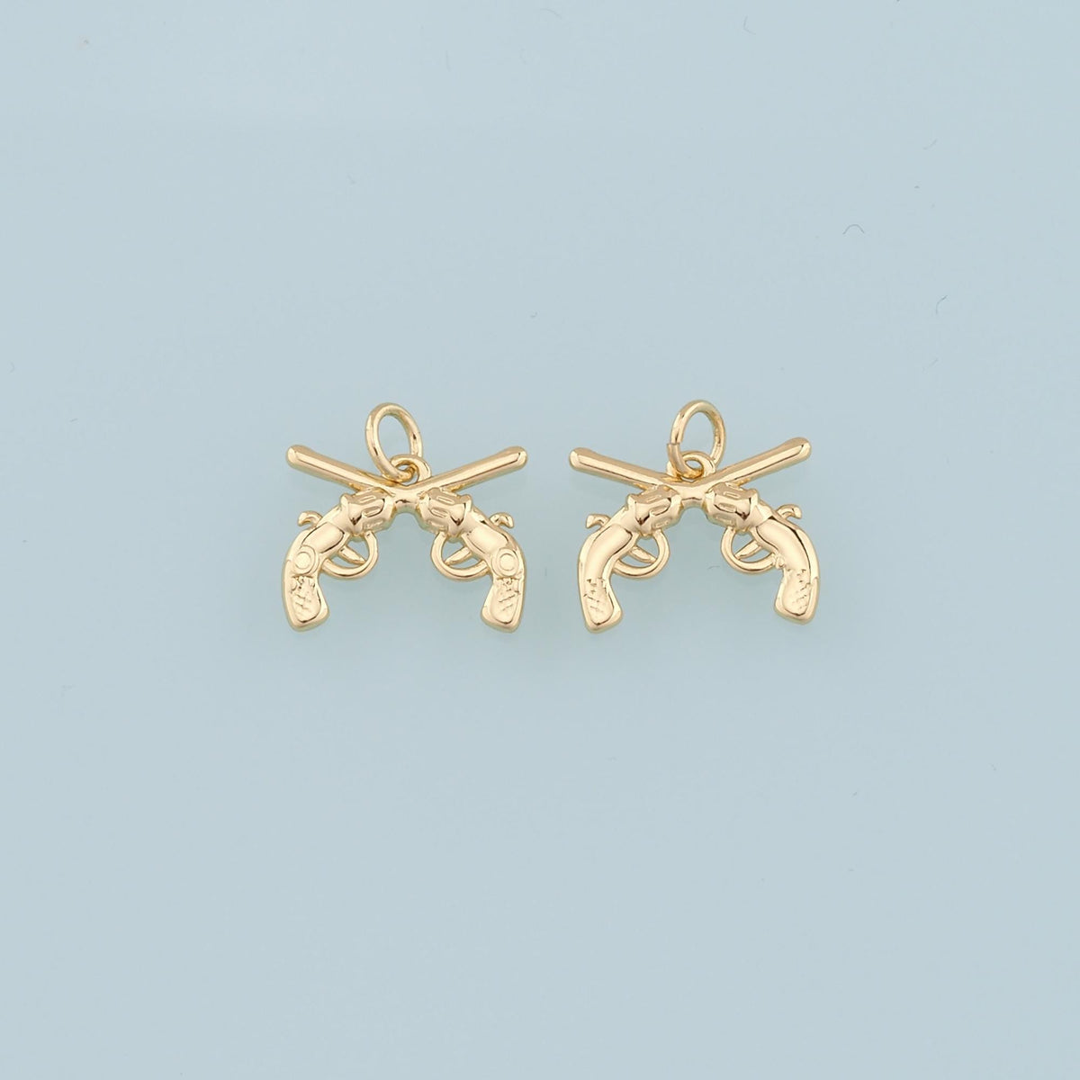 18K Gold Filled Hand Charm Pendant for Jewelry Making