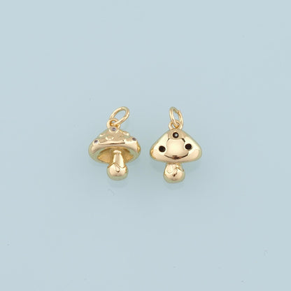 18K Gold Filled Charm Pendant for Jewelry Making