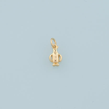 18K Gold Filled Hand Charm Pendant for Jewelry Making