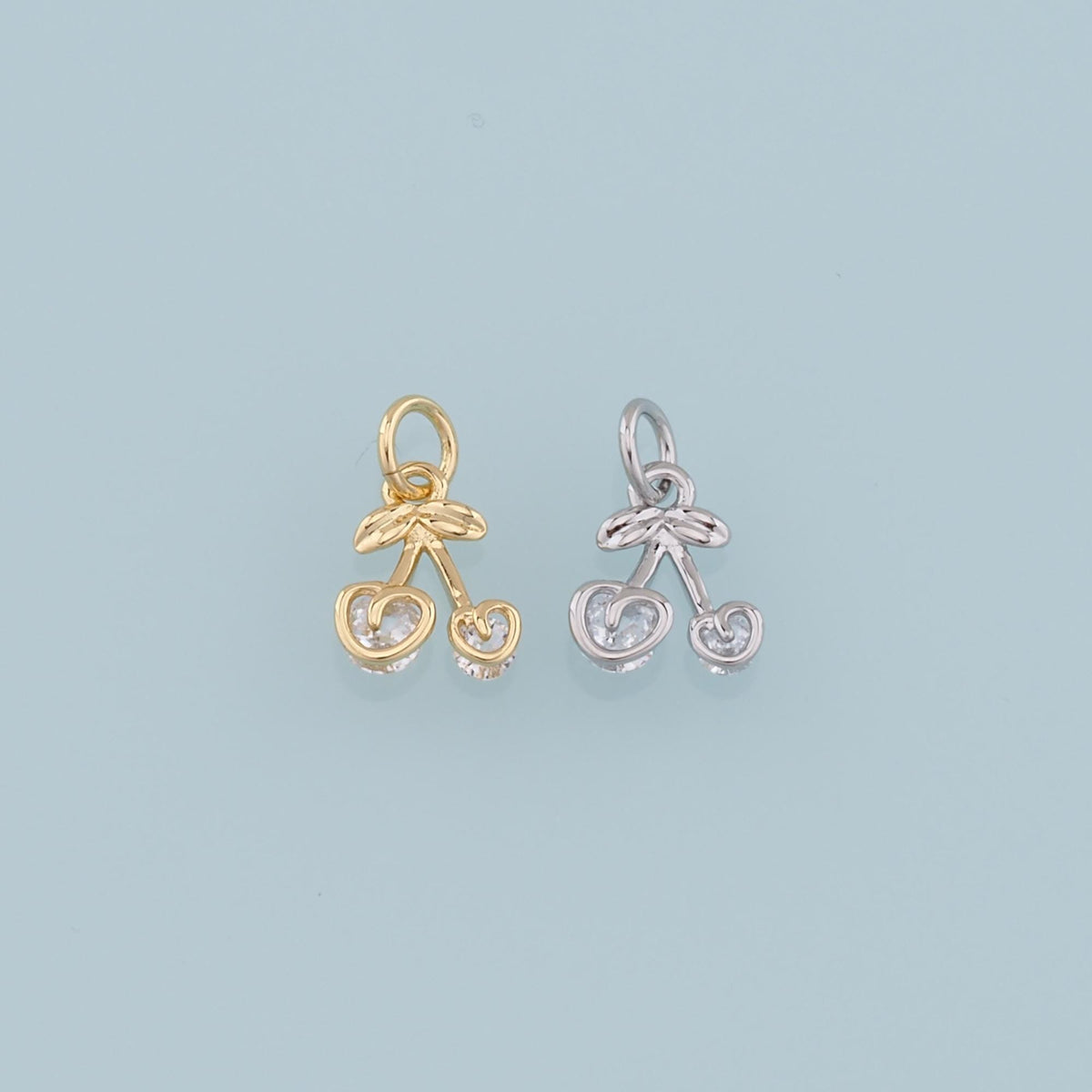18K Gold Filled Charm Pendant for Jewelry Making