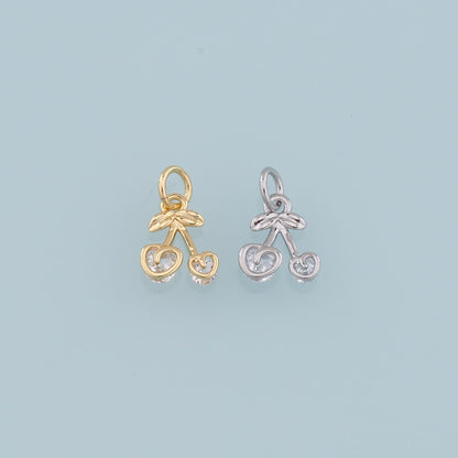 18K Gold Filled Charm Pendant for Jewelry Making