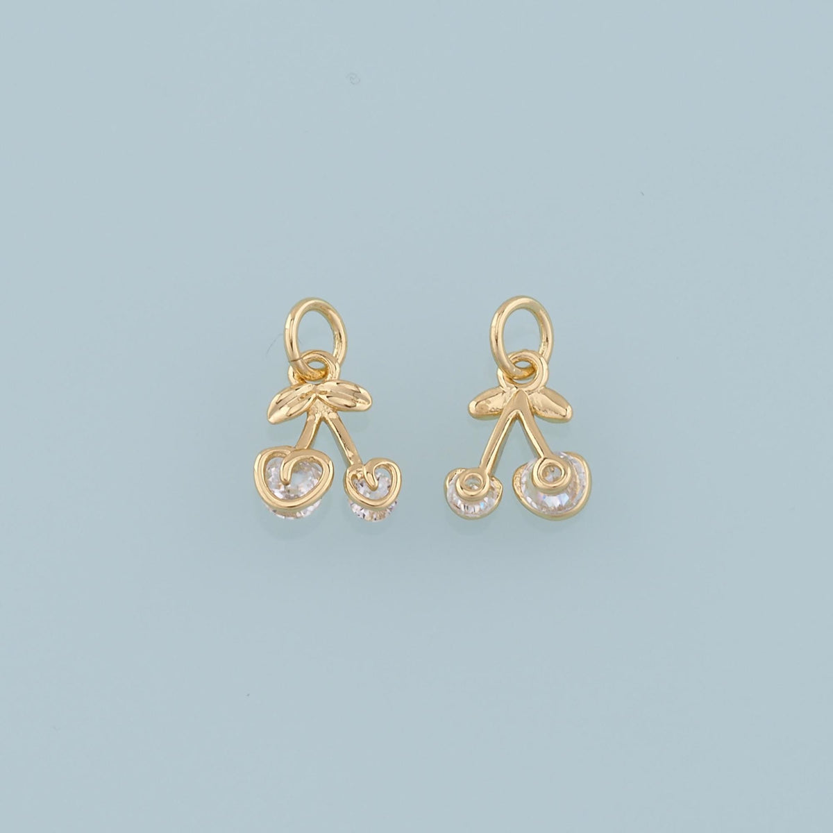 18K Gold Filled Charm Pendant for Jewelry Making