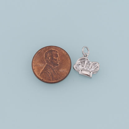 Gold Baseball Glove Charms,18K Gold Filled Baseball Pendant,Baseball Cap Charm Bracelet Necklace for DIY Jewelry Making Suppl