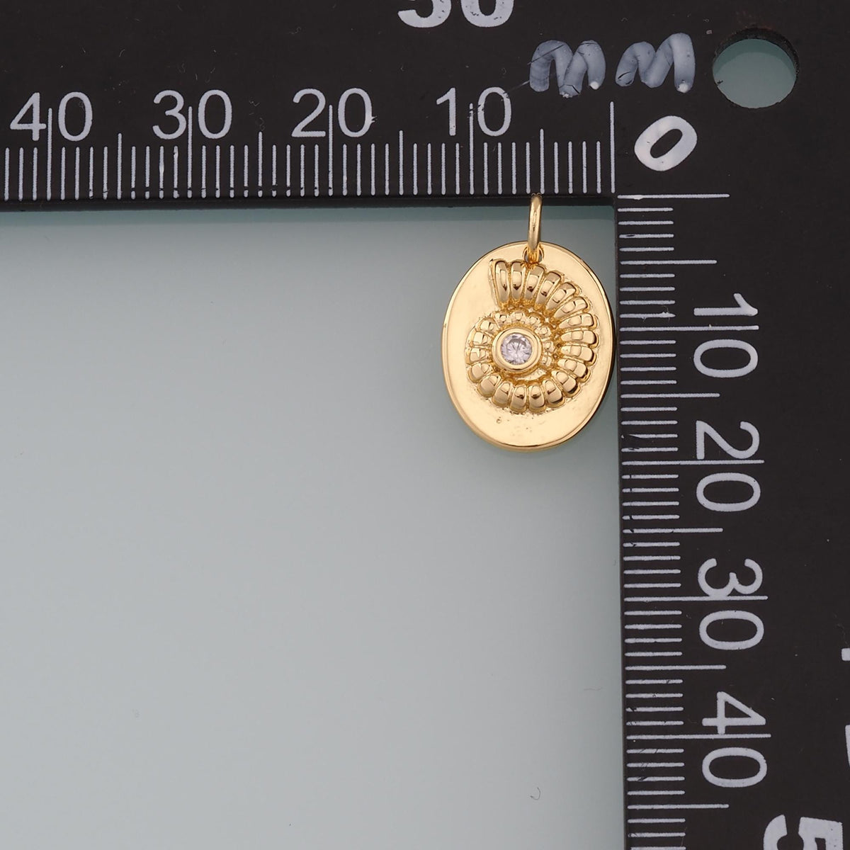 Gold Shell Charms,18K Gold Filled Conch Shell Pendant,Conch Shell Charm Bracelet Necklace for DIY Jewelry Making Supply