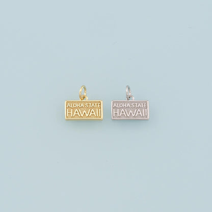 18K Gold Filled Hand Charm Pendant for Jewelry Making