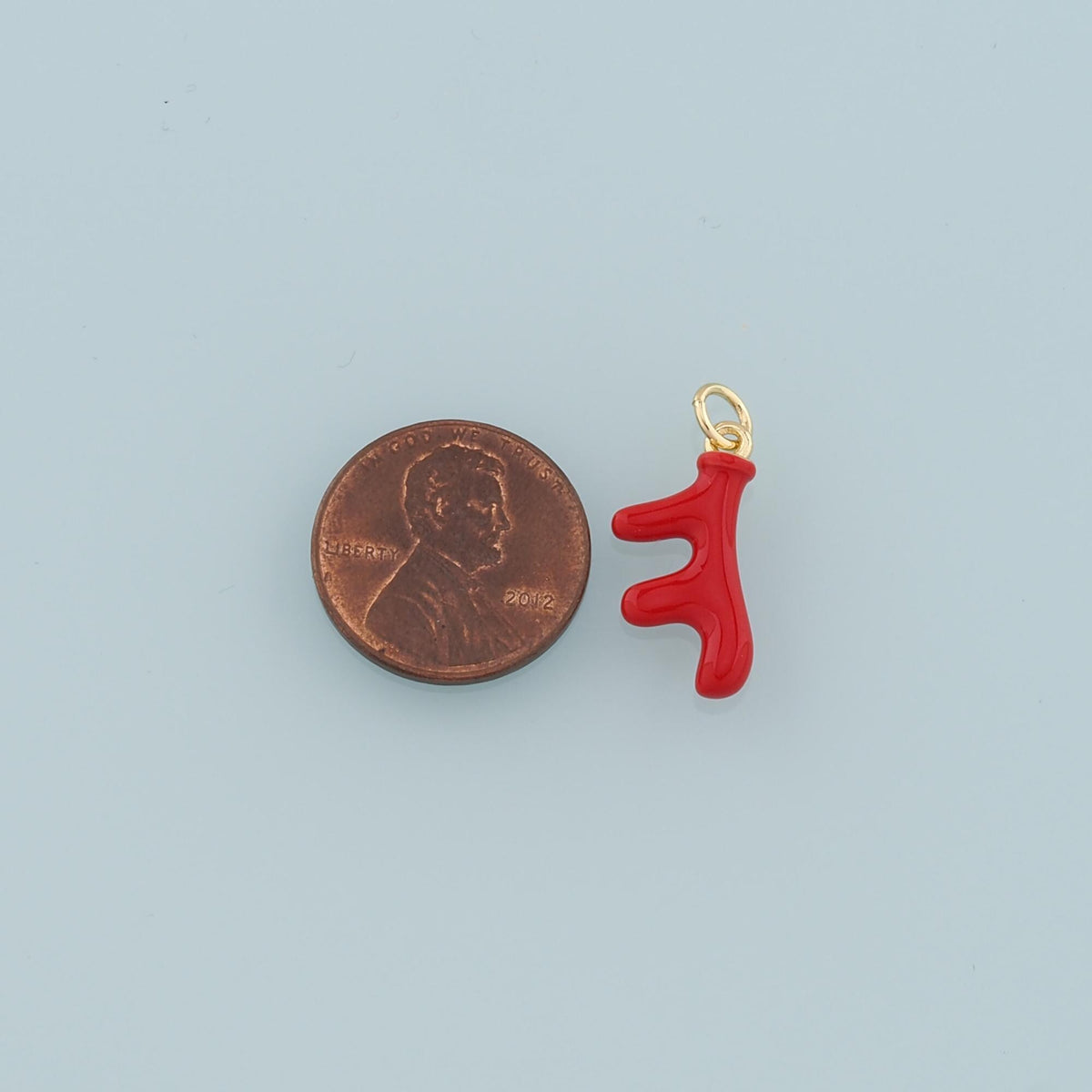 Gold Antler Charms,18K Gold Filled Antler Pendant,Enamel Elk Charm Bracelet Necklace for DIY Jewelry Making Supply
