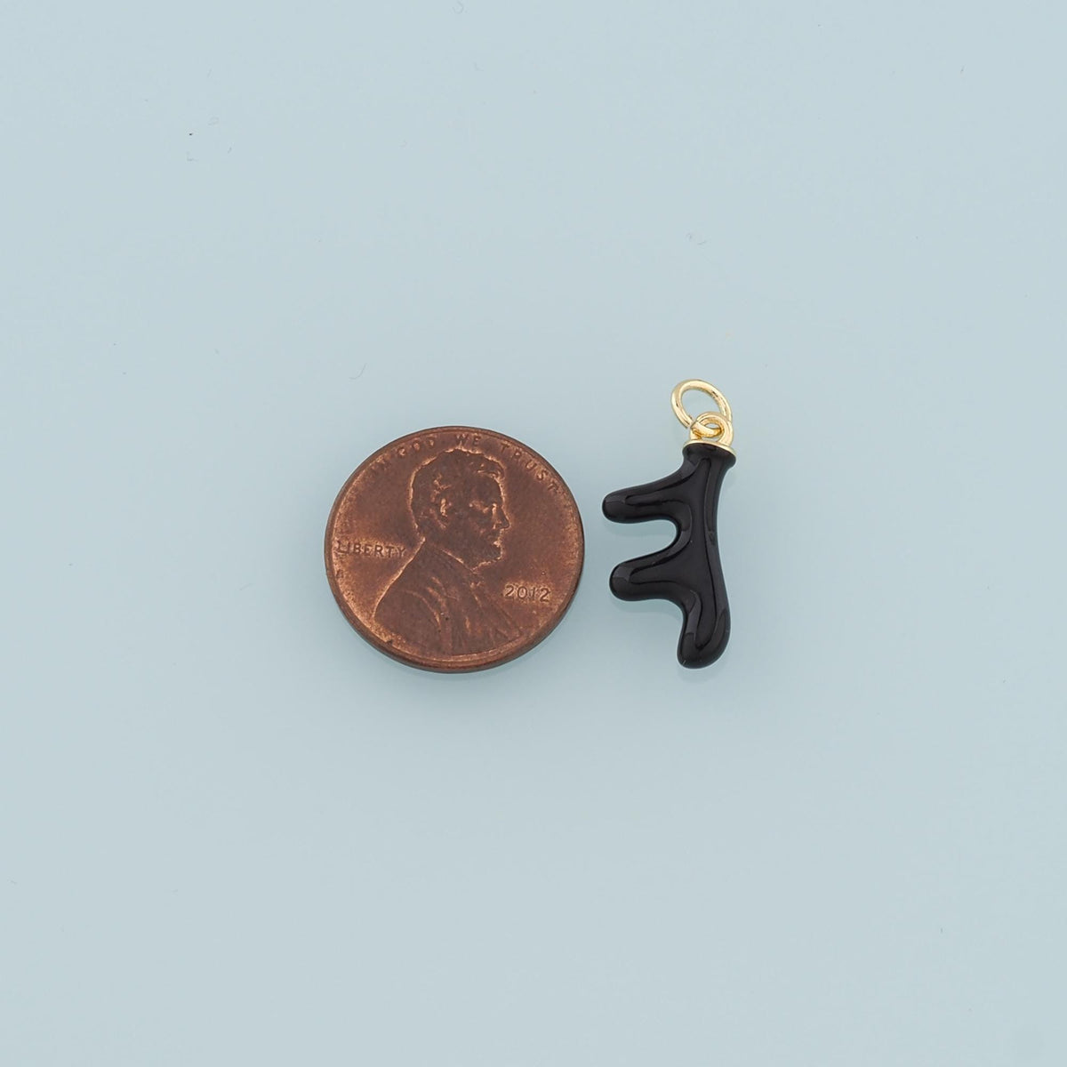 18K Gold Filled Hand Enamel Charm Pendant for Jewelry Making