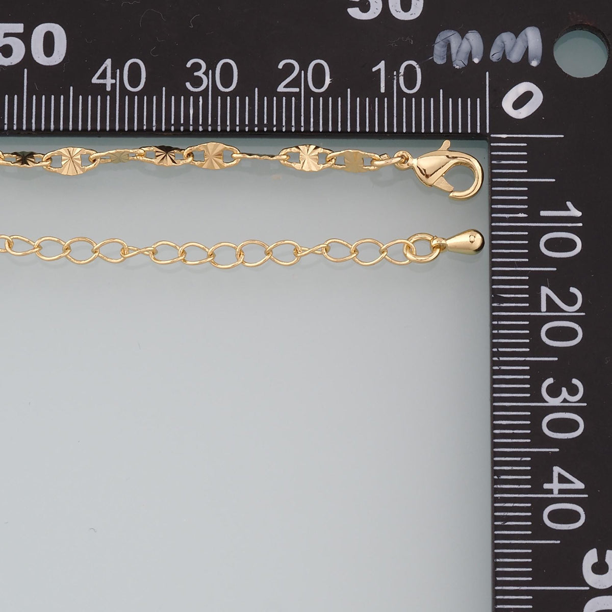 Gold Oval Chain,18K Gold Filled Oval for Necklace Bracelet DIY Jewelry Making Supply