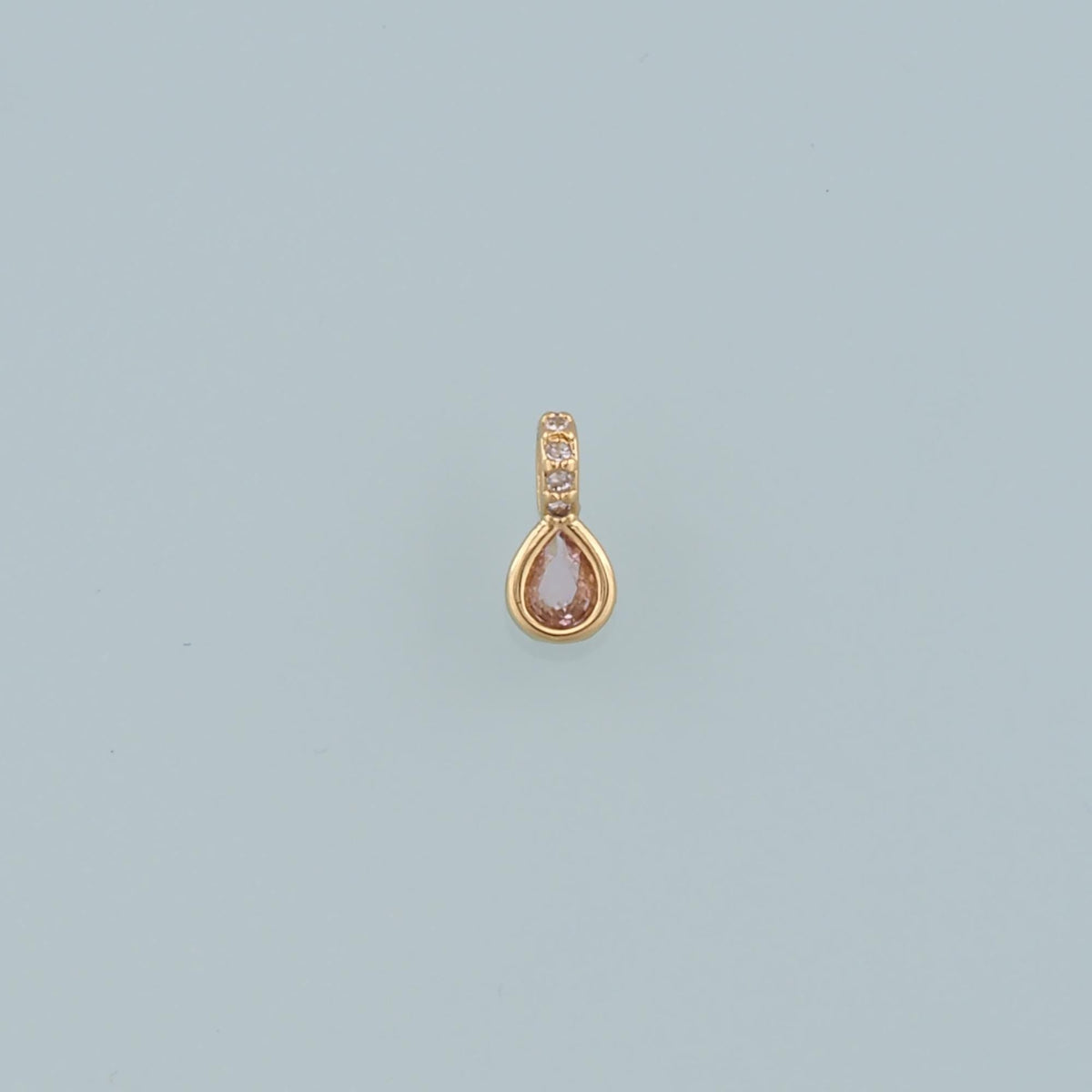 18K Gold Filled Hand Charm Pendant for Jewelry Making