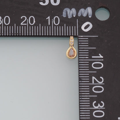 18K Gold Filled Hand Charm Pendant for Jewelry Making