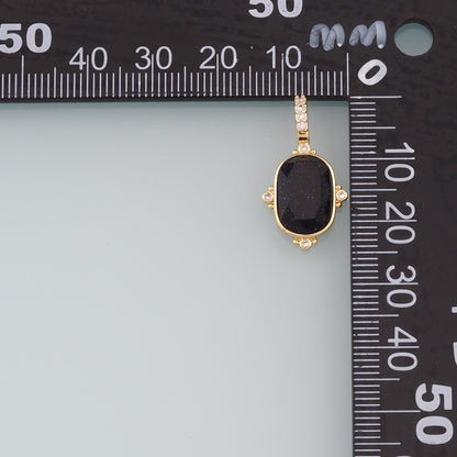 18K Gold Filled Hand Charm Pendant for Jewelry Making