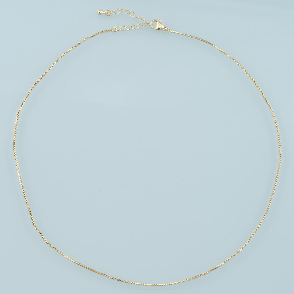 18K Gold Filled Box Chain 2 in for Jewelry Making