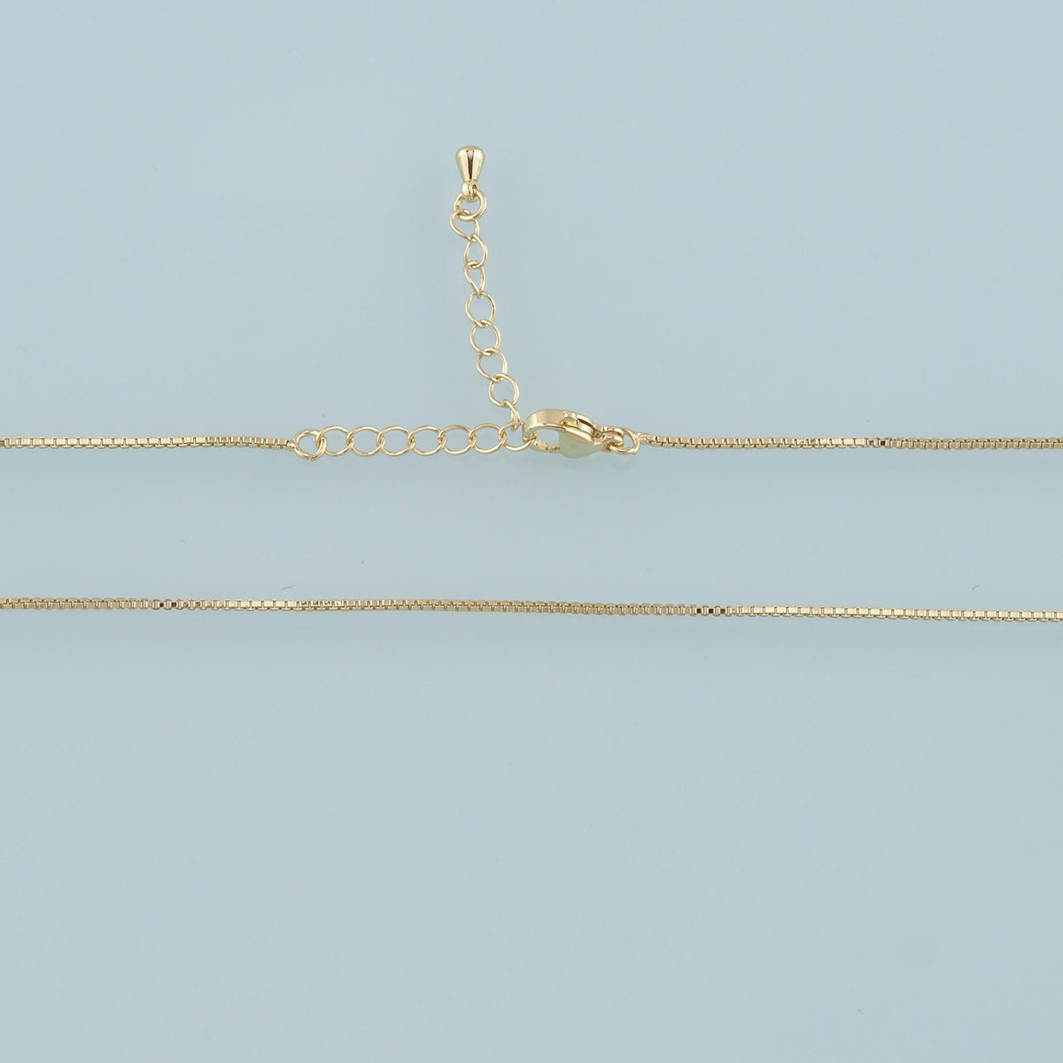 18K Gold Filled Box Chain 2 in for Jewelry Making