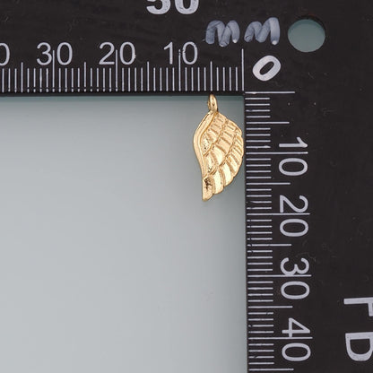 18K Gold Filled Angel Charm Pendant for Jewelry Making