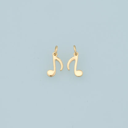 18K Gold Filled Charm Pendant for Jewelry Making